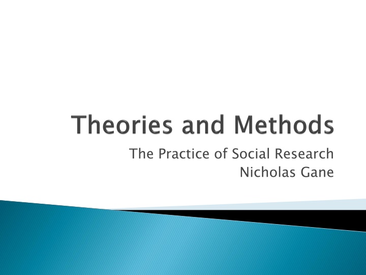 the practice of social research