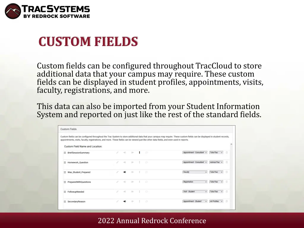 custom fields