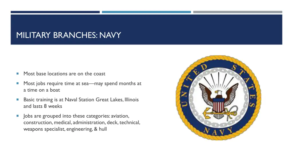 military branches navy