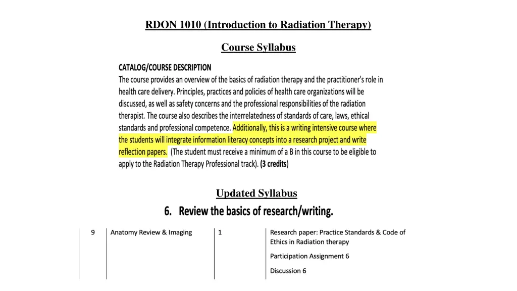rdon 1010 introduction to radiation therapy