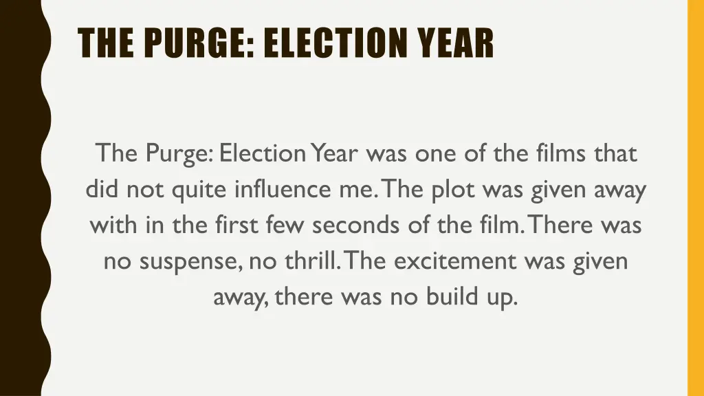 the purge election year