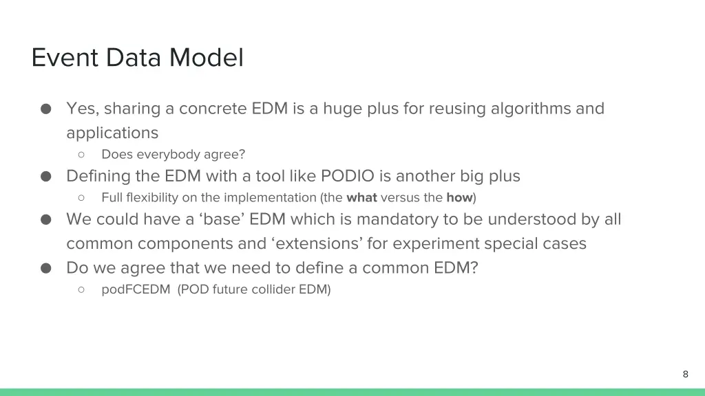 event data model