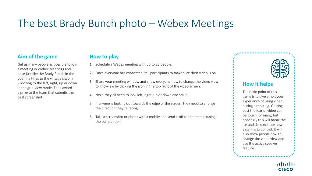 the best brady bunch photo webex meetings