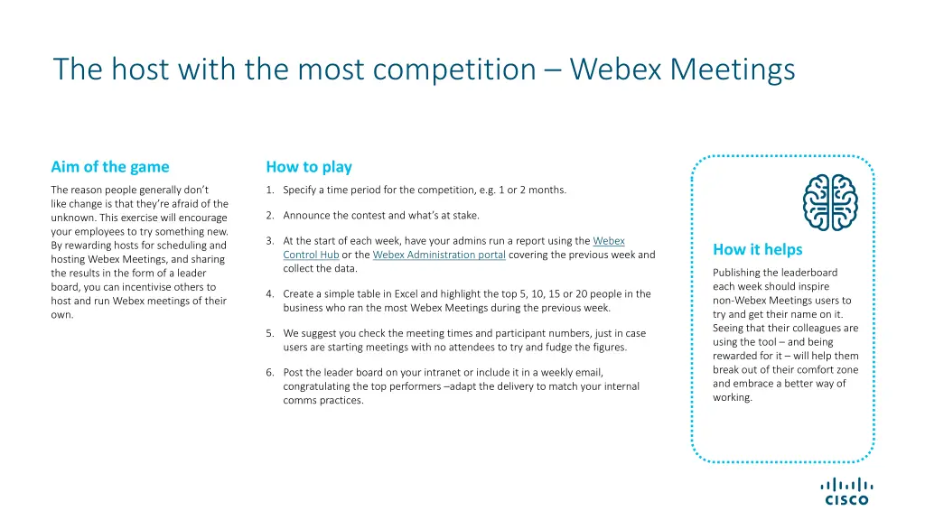 the host with the most competition webex meetings
