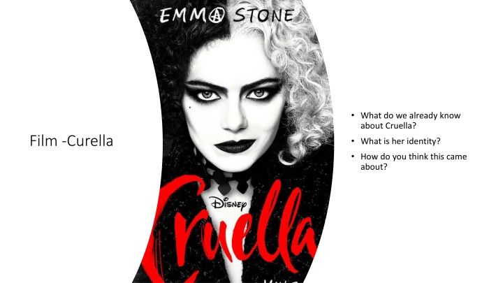 what do we already know about cruella what