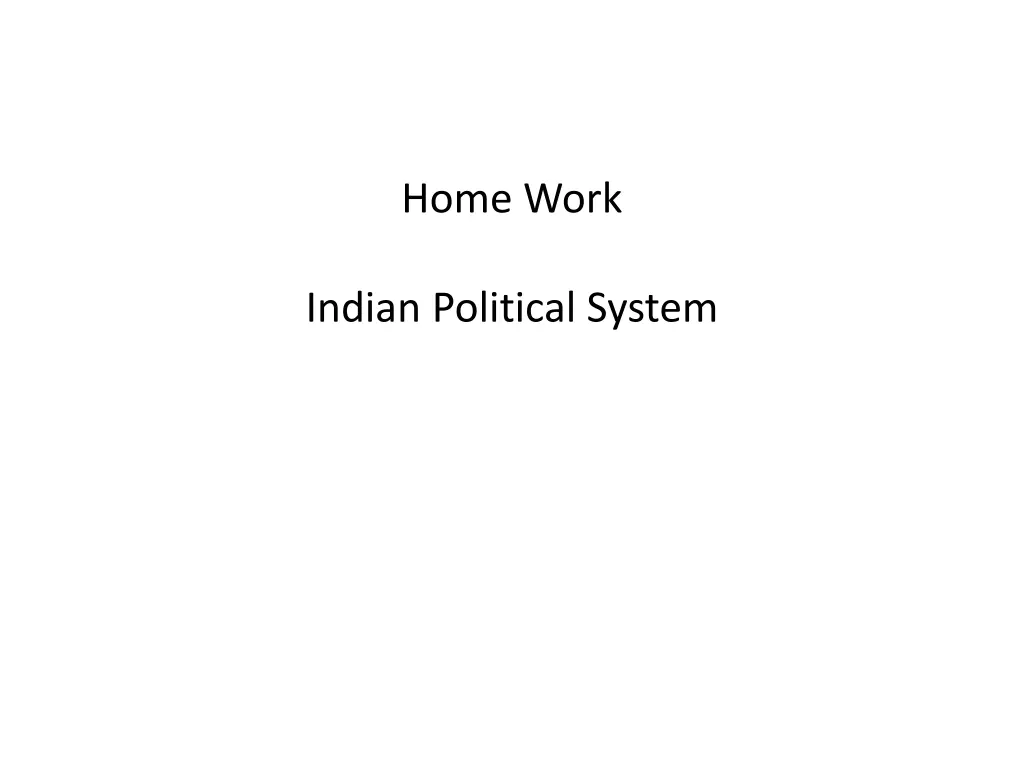 home work