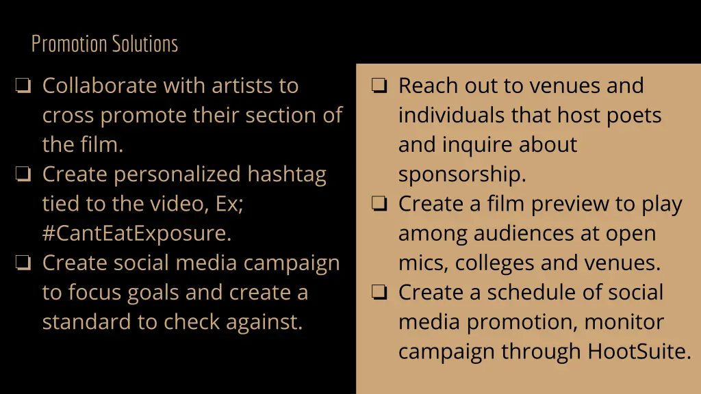 promotion solutions