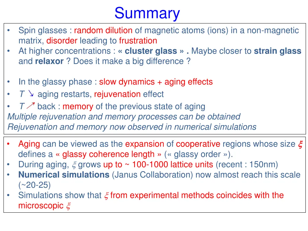 summary