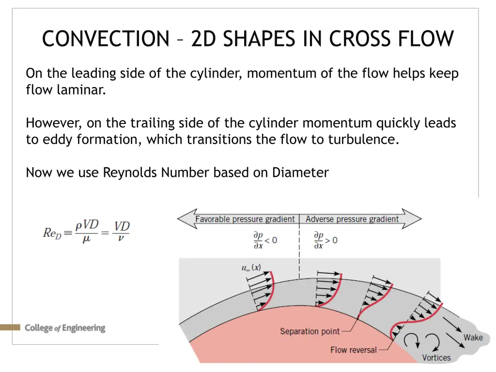 convection 2d shapes in cross flow 1