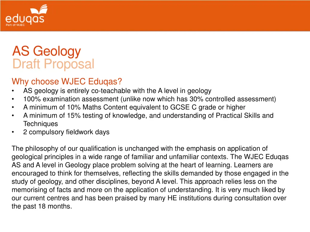 as geology draft proposal 1