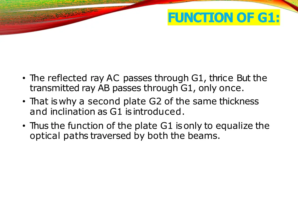 function of g1