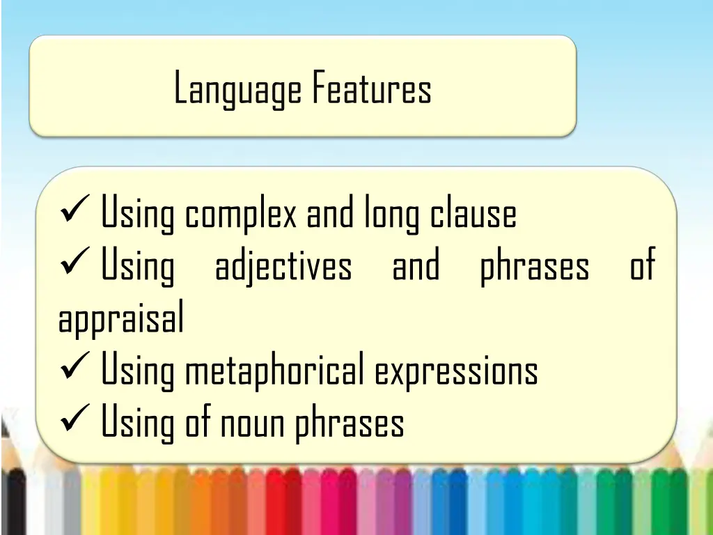 language features