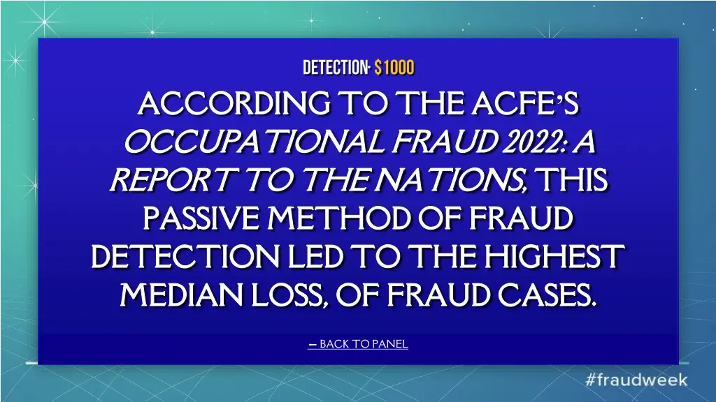 according to the acfe according to the acfe 2