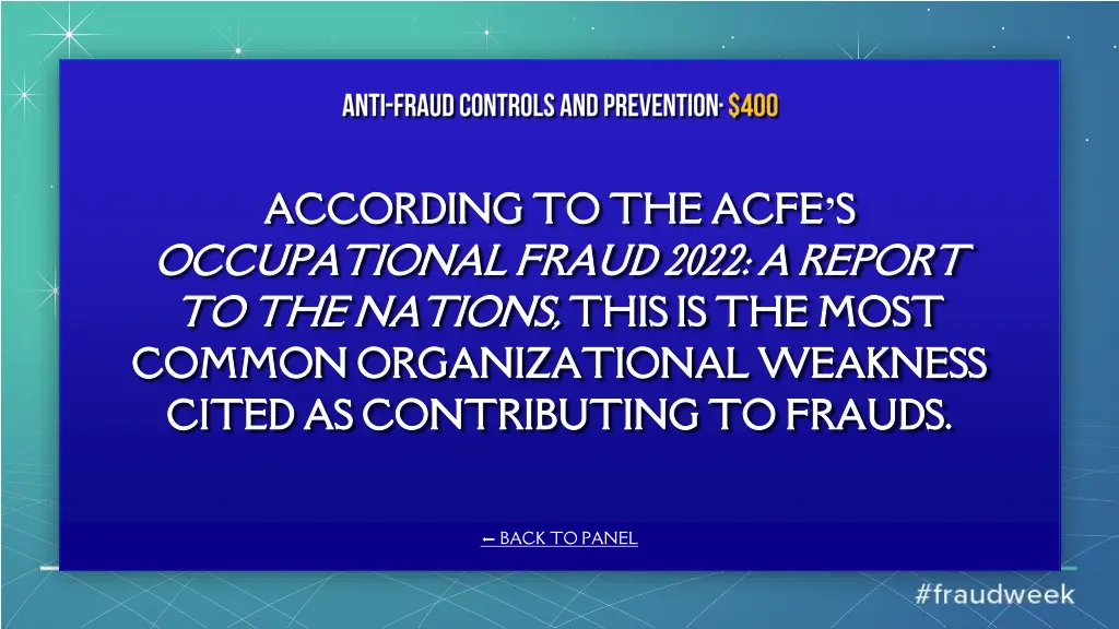 according to the acfe according to the acfe 4