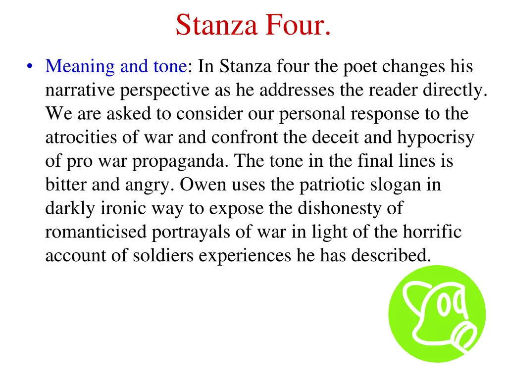 stanza four