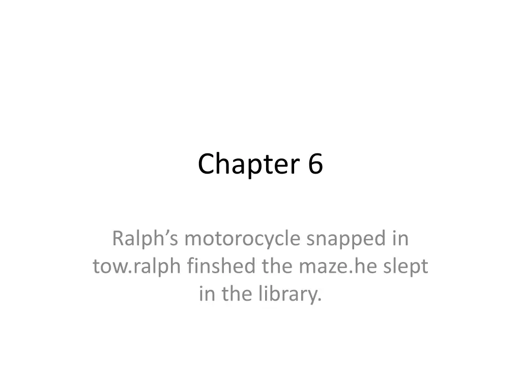 chapter 6