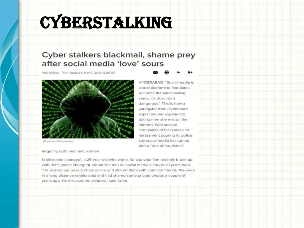 cyberstalking cyberstalking