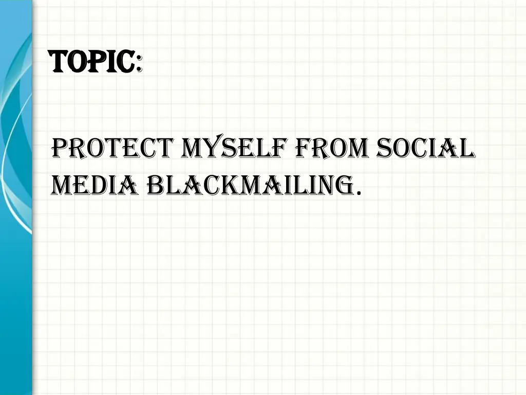 topic topic