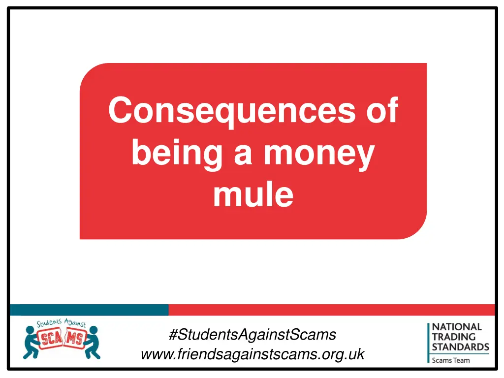 consequences of being a money mule