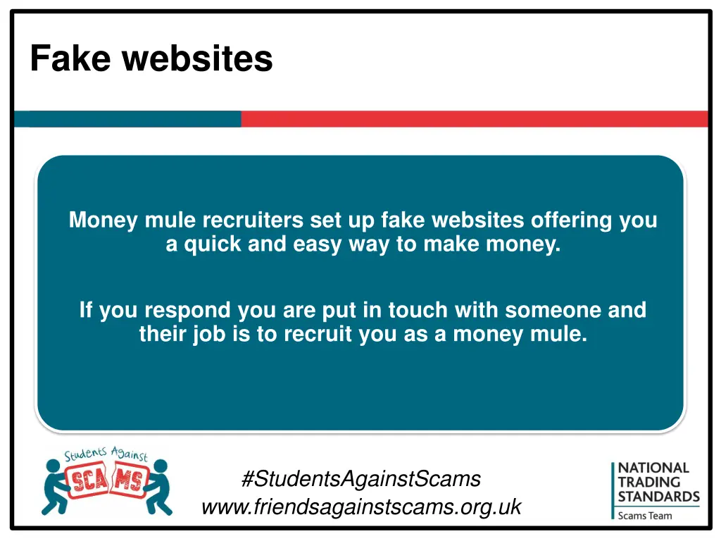 fake websites
