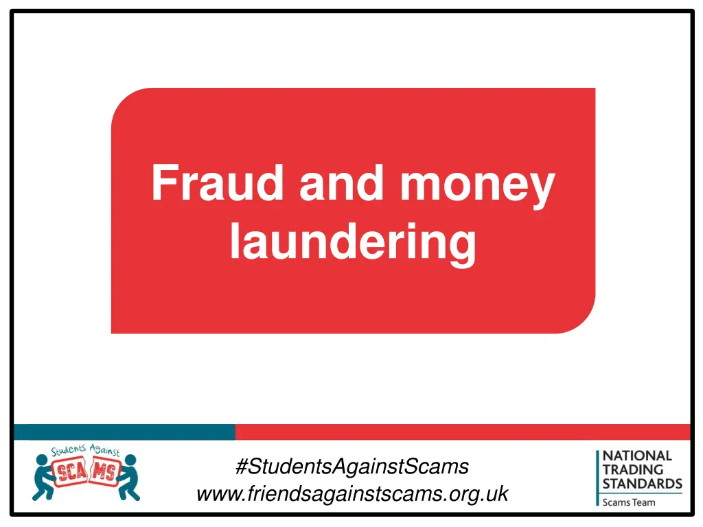 fraud and money laundering