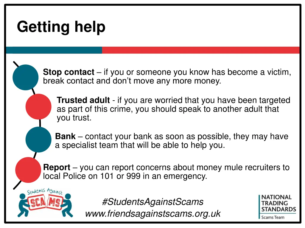 getting help