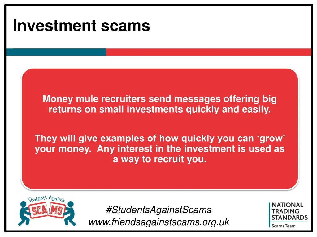 investment scams