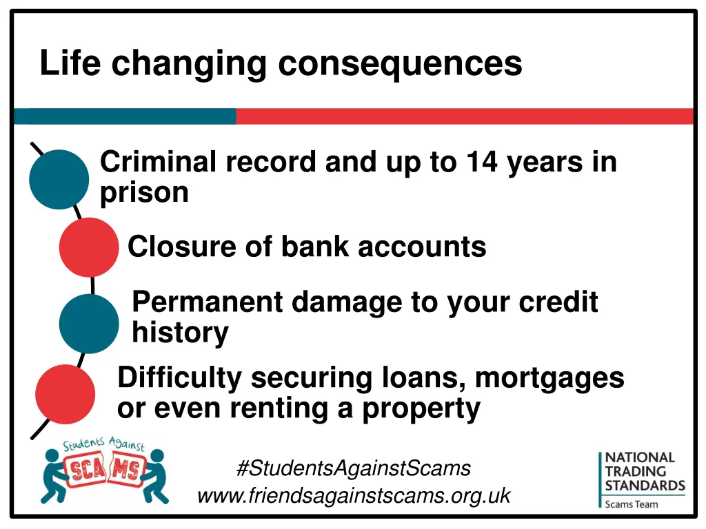 life changing consequences