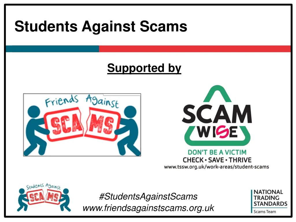 students against scams 1