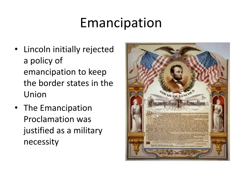emancipation