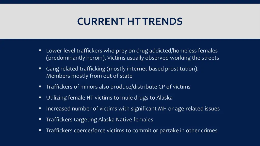 current ht trends