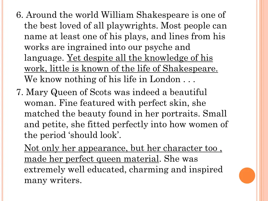 6 around the world william shakespeare