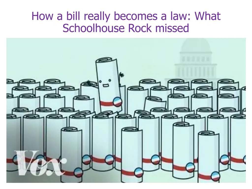 how a bill really becomes a law what schoolhouse