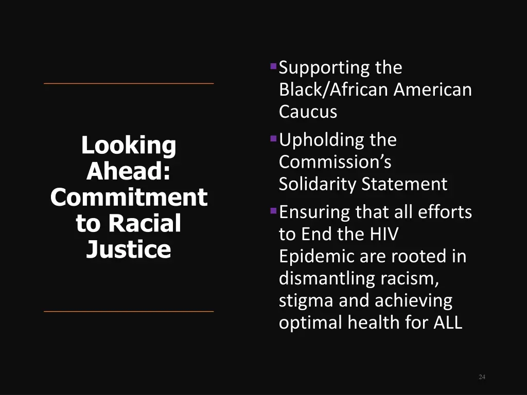 supporting the black african american caucus