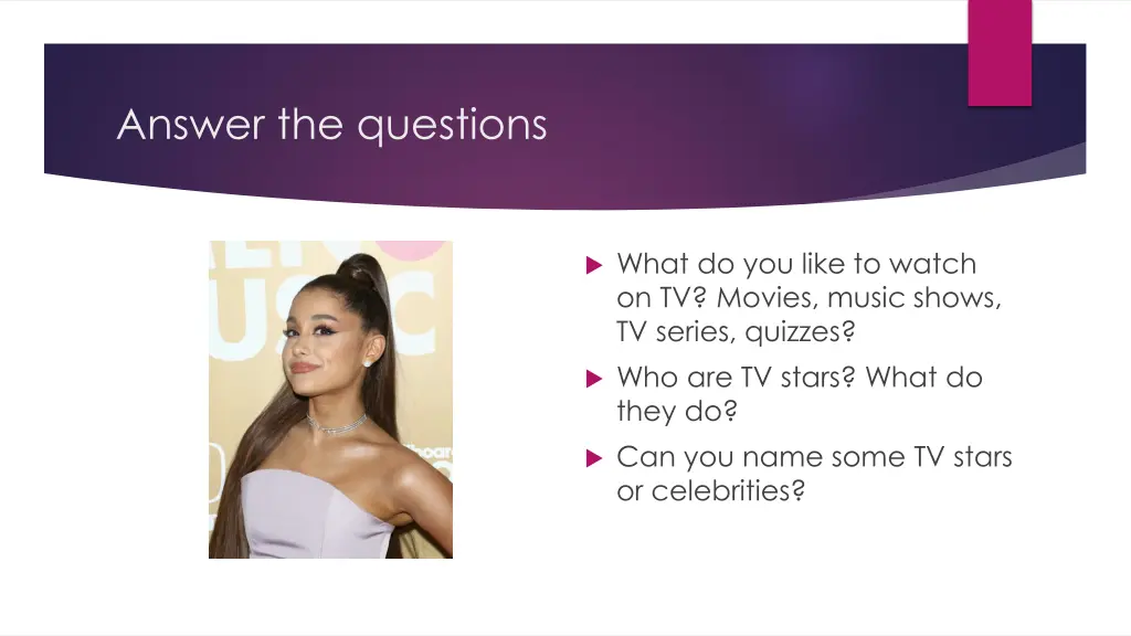 answer the questions