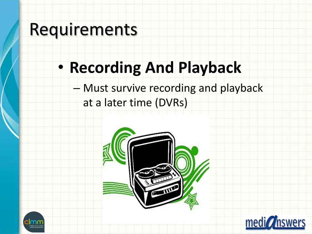 requirements 3