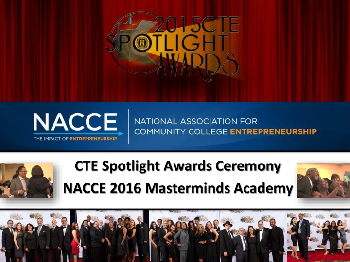 cte spotlight awards ceremony nacce 2016