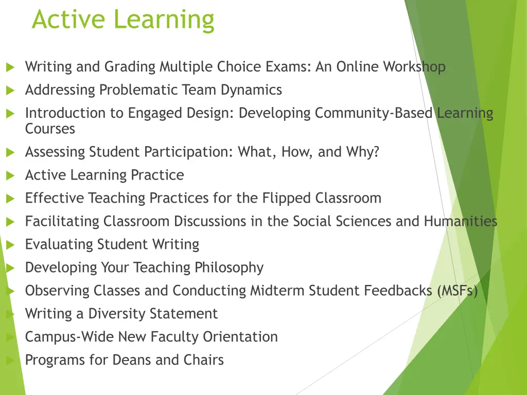 active learning