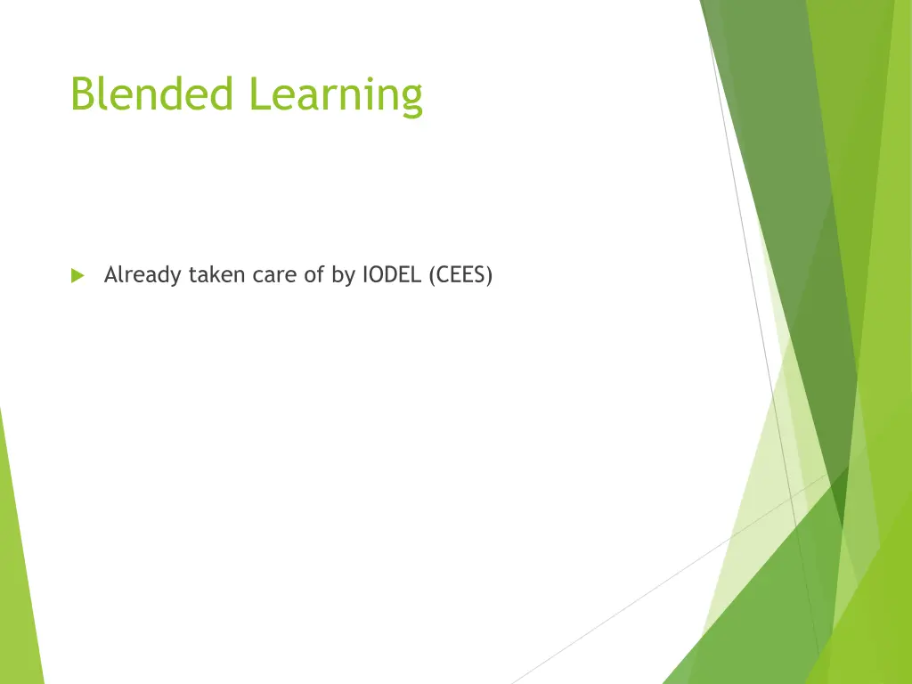 blended learning