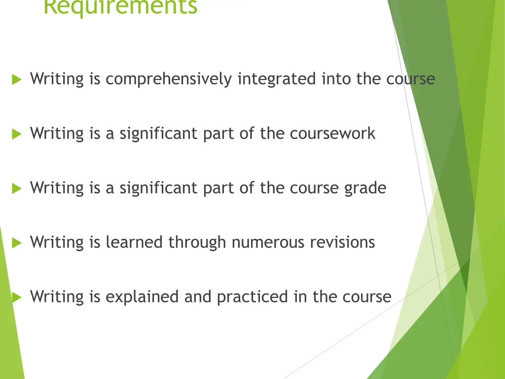 requirements