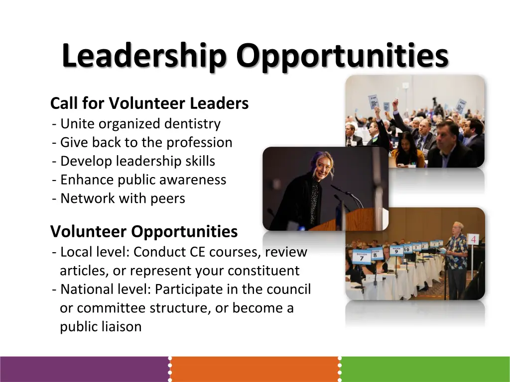 leadership opportunities