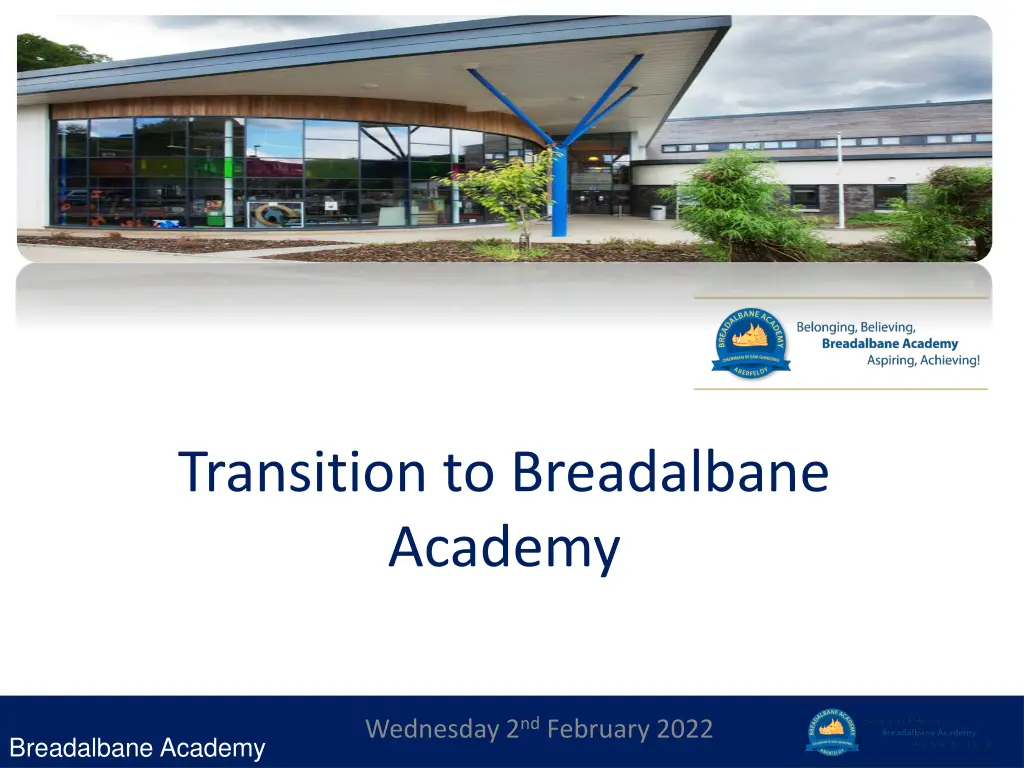 transition to breadalbane academy