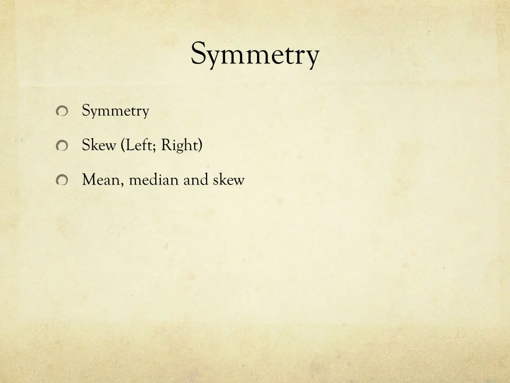symmetry