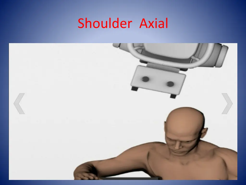 shoulder axial
