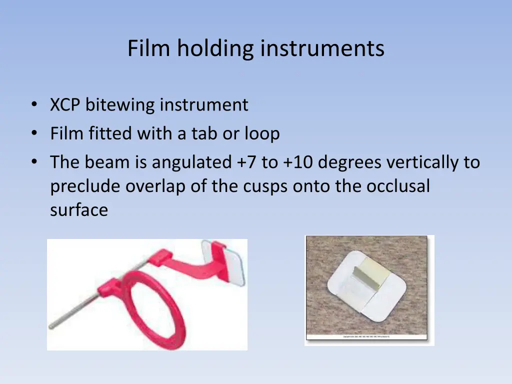 film holding instruments 1