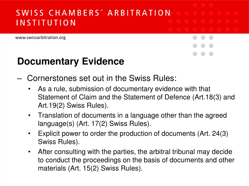 www swissarbitration org 3
