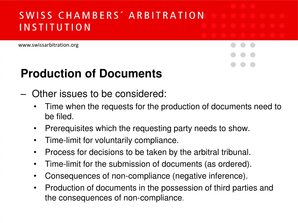 www swissarbitration org 5