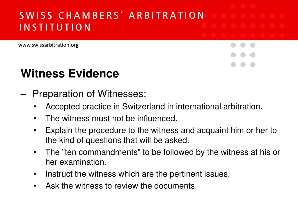 www swissarbitration org 9