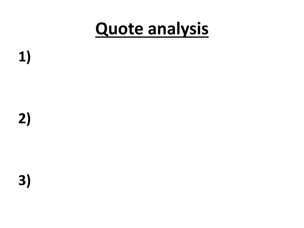 quote analysis 1