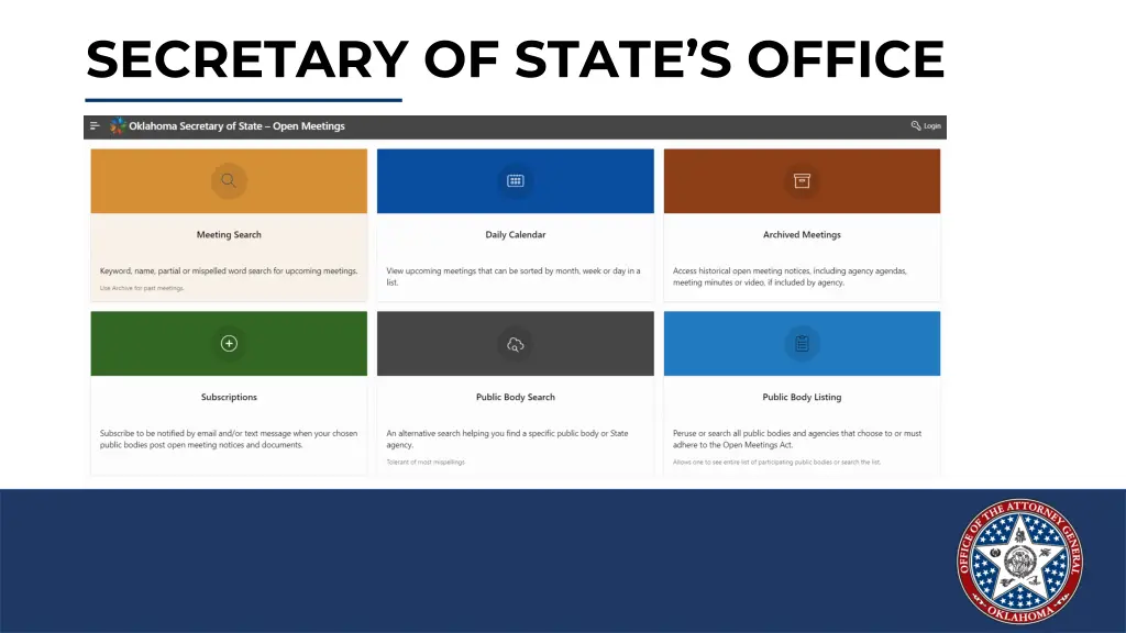 secretary of state s office